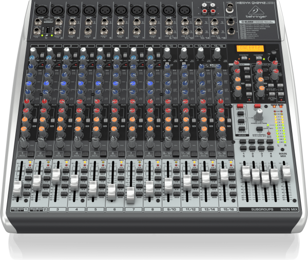 XENYX QX2442 USB 24 Kanal Anolog Mixer