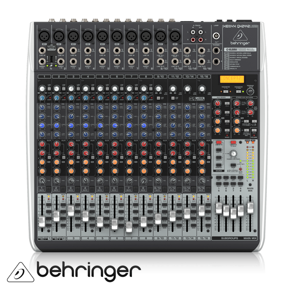 XENYX QX2442 USB 24 Kanal Anolog Mixer