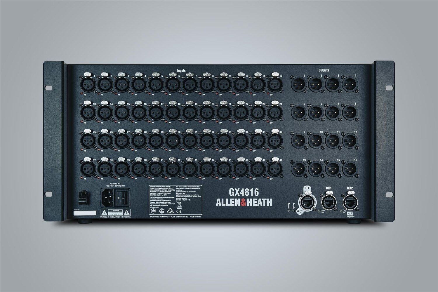 GX4816 48 Giriş 16 Çıkış Stage Box