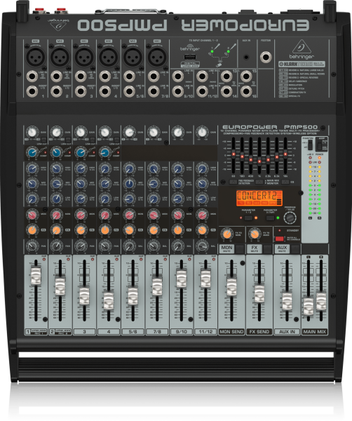 PMP500 12 Kanal 500 Watt Power Mixer
