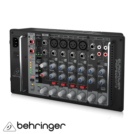 PMP500 MP3 14 Kanal 2000 Watt Power Mixer
