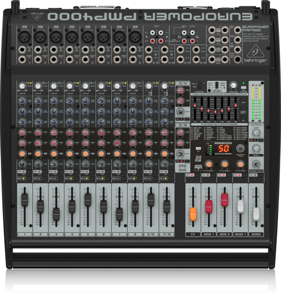 PMP4000 16 Kanal 1600 Watt Power Mixer