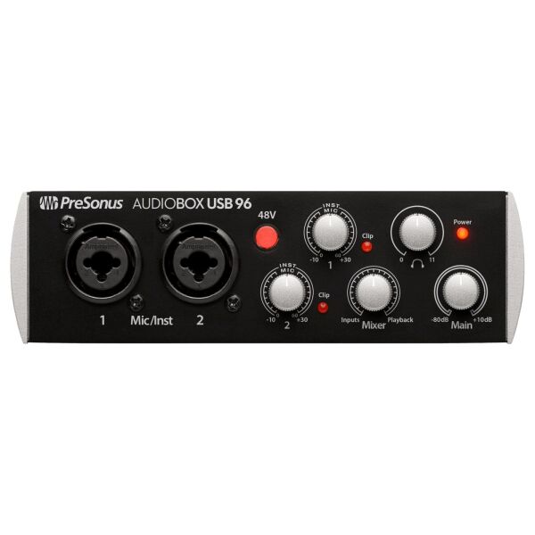 AudioBox USB 96 USB Ses Kartı – Siyah
