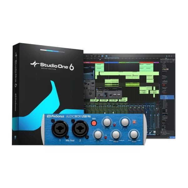 AudioBox USB 96 USB Ses Kartı – Mavi