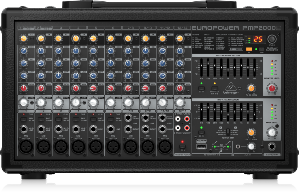 PMP2000D 140 Kanal 2000 Watt Power Mixer