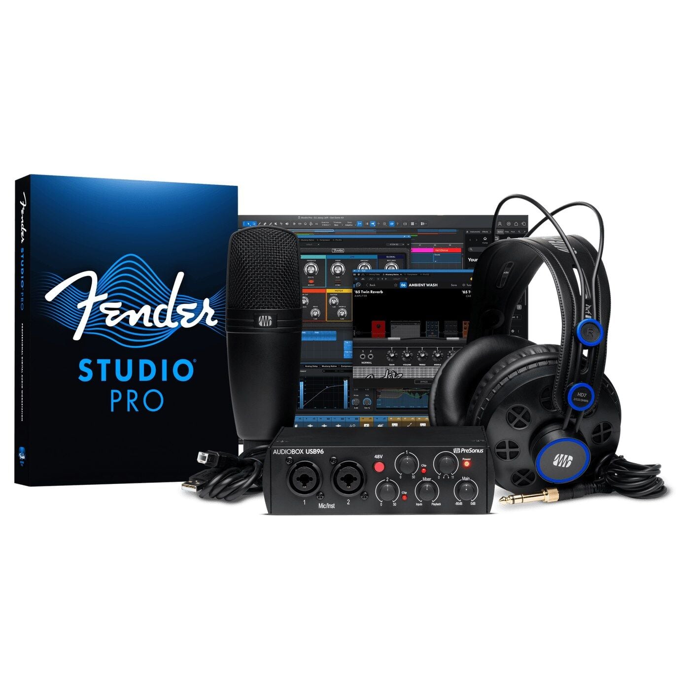 AudioBox USB 96 Studio 25th Anniversary Kayıt Paketi