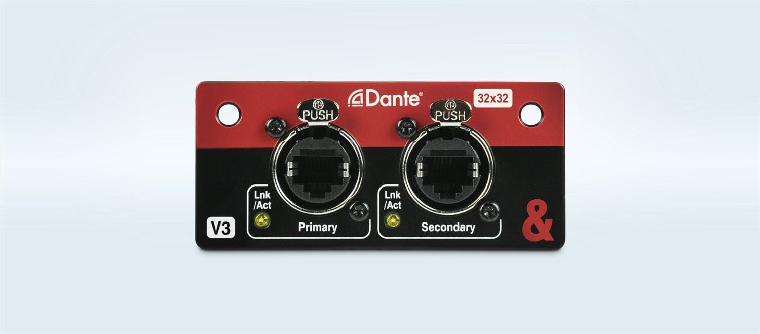SQ Dante 32x32 Dante Kartı