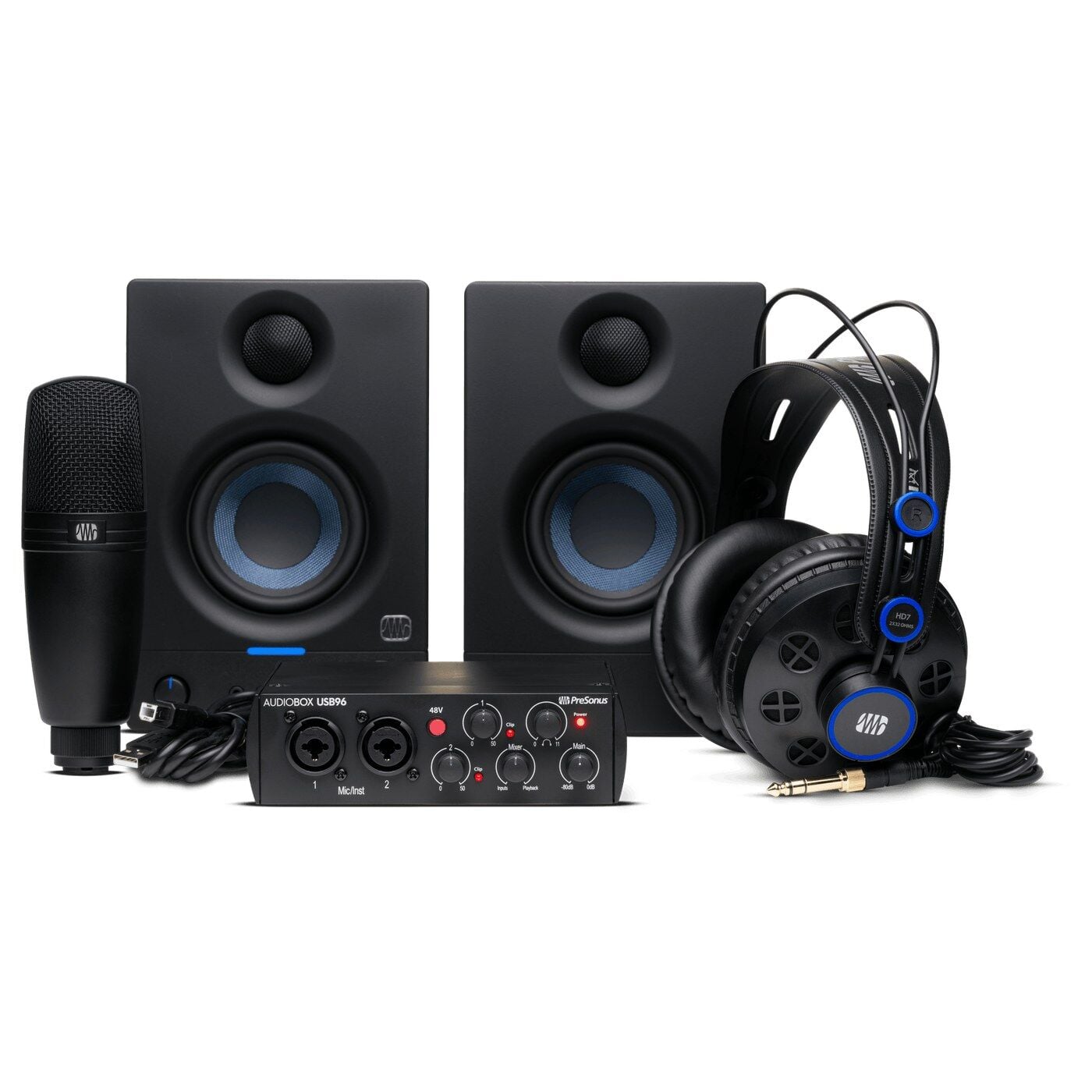 AudioBox USB 96 Complete Bundle Kayıt Paketi