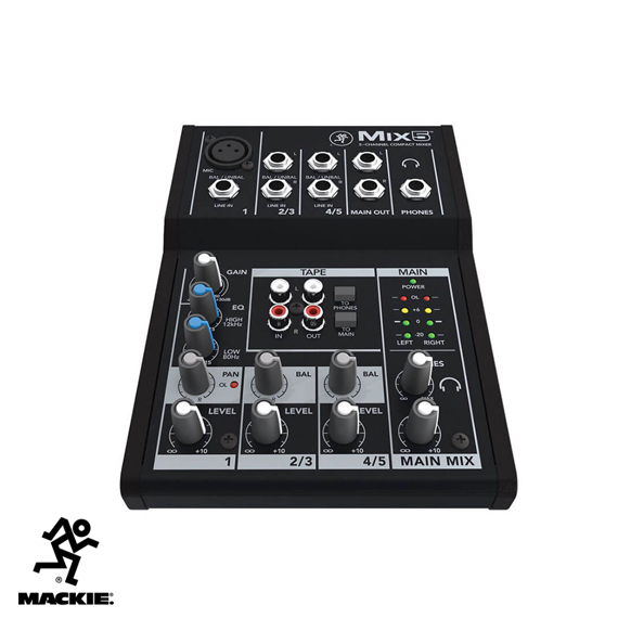 MIX5 5 Kanal Anolog Mixer