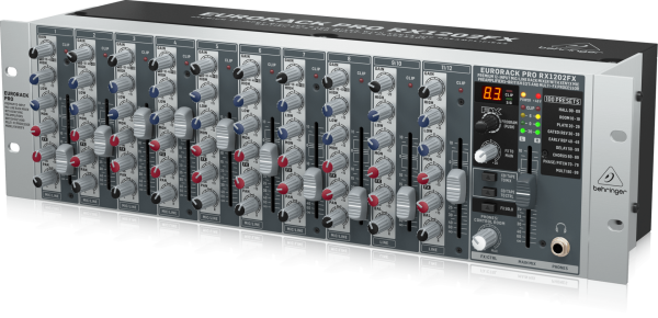 RX1202FX 12 Kanala Anolog Rack Mixer