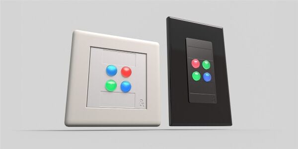 IP4 4 Butonlu Duvar Tipi Kontrol Paneli