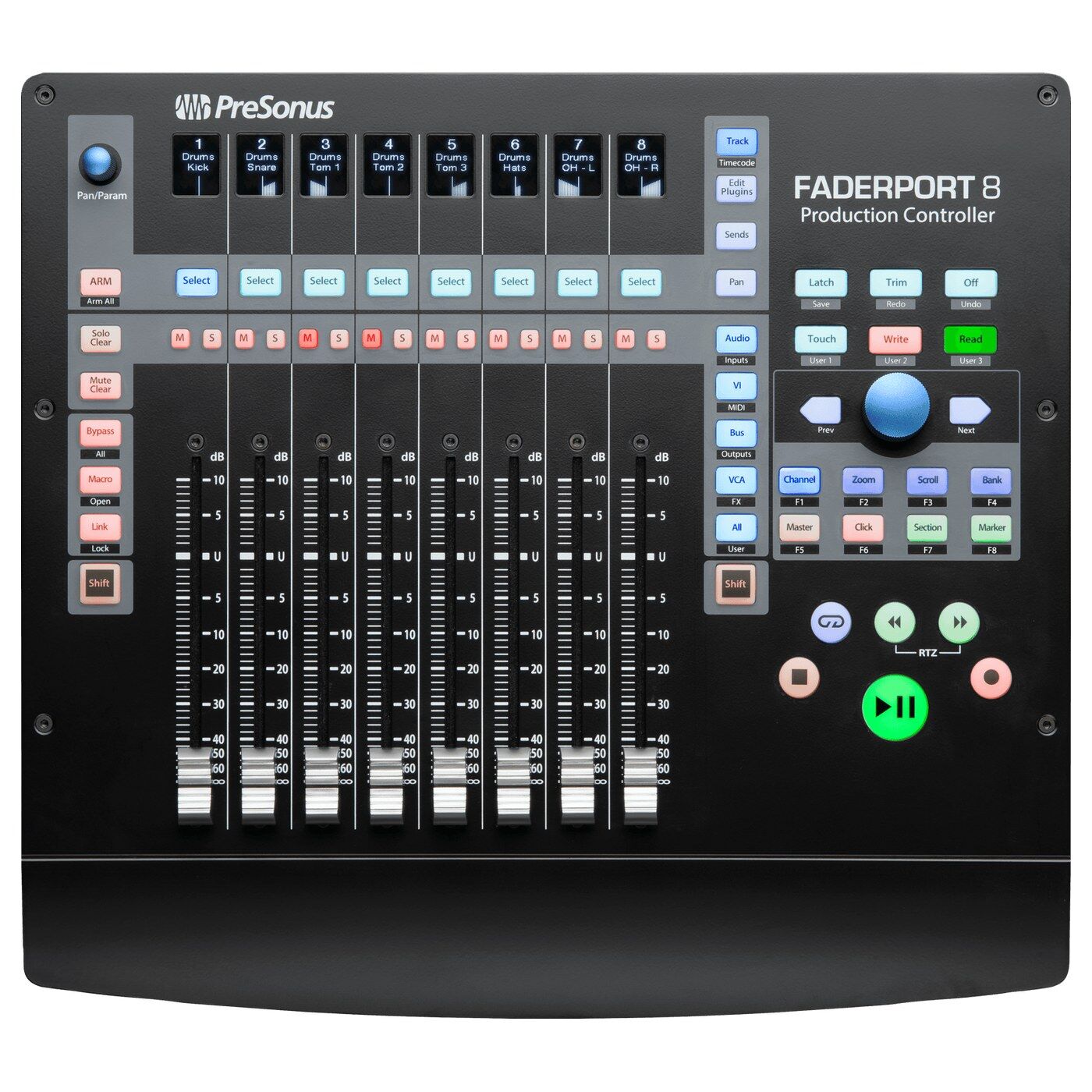FaderPort 8 DAW Kontrol Yüzeyi (8 Fader)