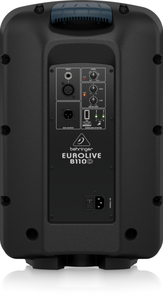 B110D 1x10'' 300 Watt Aktif Hoparlör