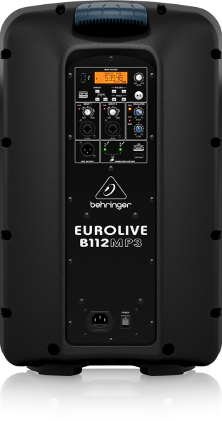 B112MP3 1x12'' 1000 Watt Aktif Hoparlör