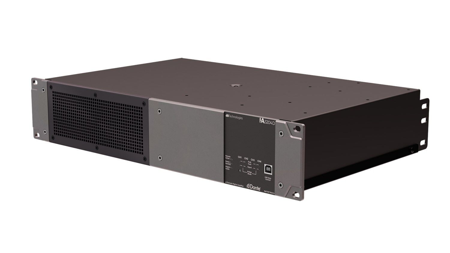 IA3204 D 4x400 Watt Dante DSP Amfi