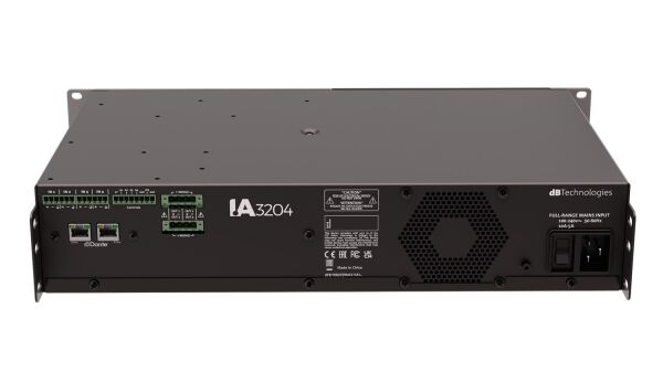 IA3204 D 4x400 Watt Dante DSP Amfi