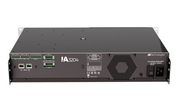 IA3204 R 4x400 Watt RDNet DSP Amfi