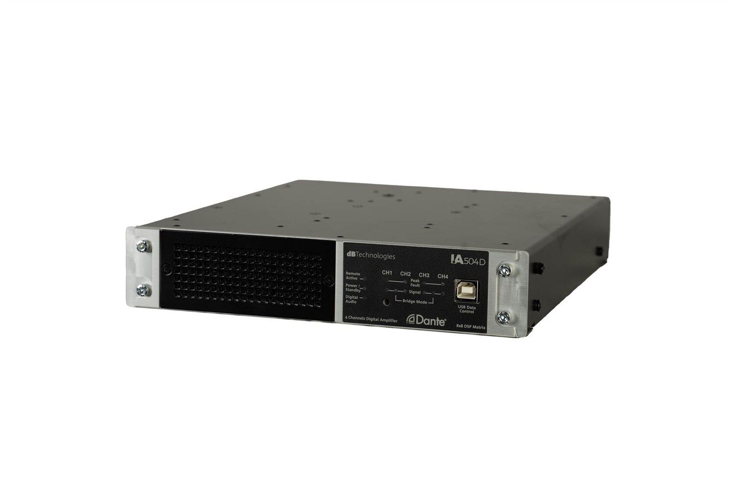 IA504 D 4x125 Watt Dante DSP Amfi