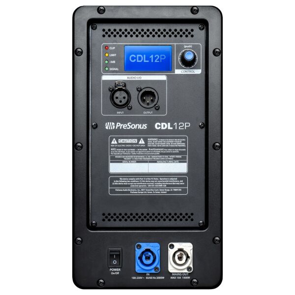 CDL12P Sabit Yönlülük Aktif Hoparlör (Point Source)