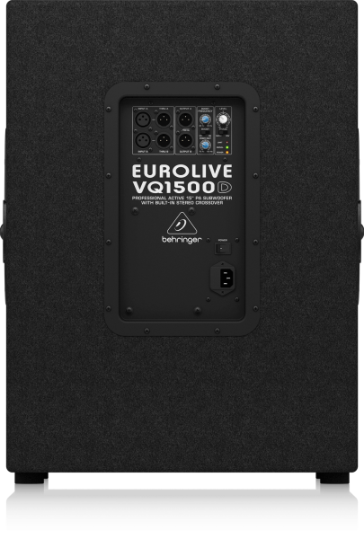 VQ1500D 1x15'' 500 Watt Aktif Subbass Hoparlör