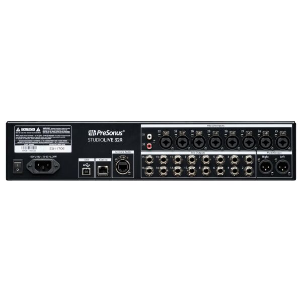 StudioLive 32R Series III 32 Kanal Dijital Rack Mikser