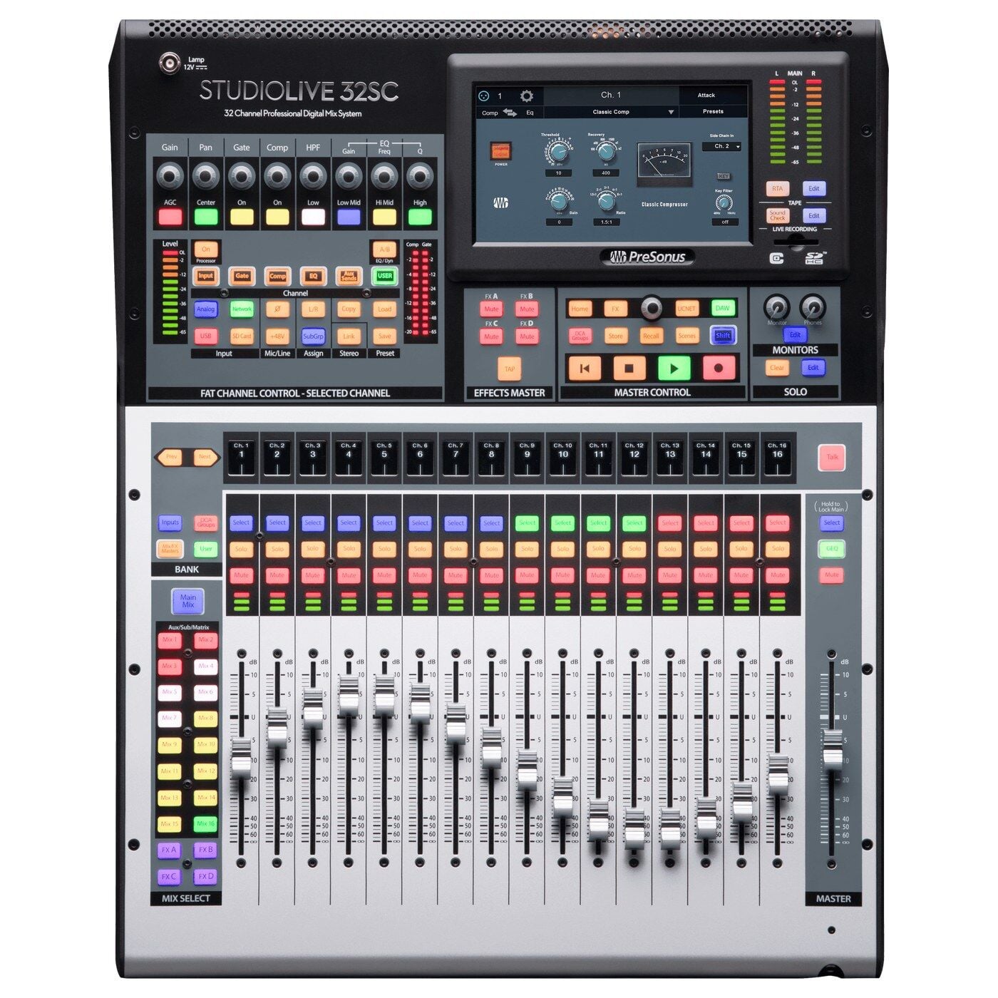 StudioLive 32SC Series III 32 Kanal Kompakt Dijital Mikser