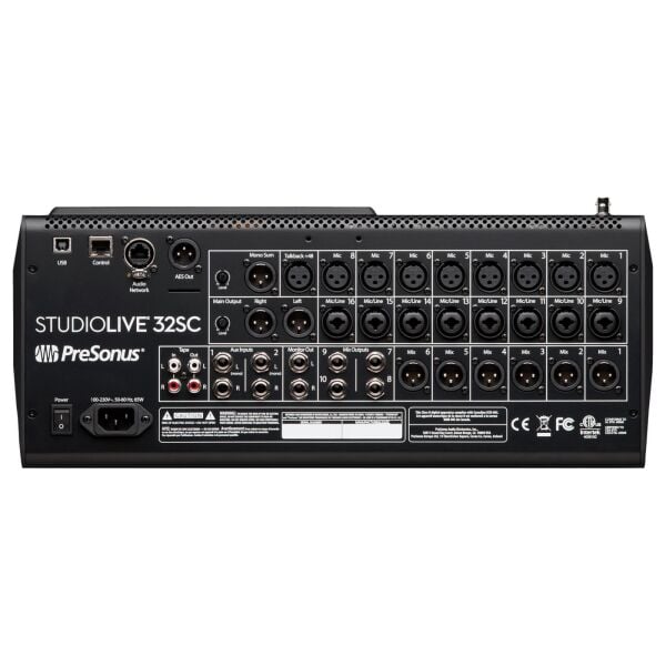 StudioLive 32SC Series III 32 Kanal Kompakt Dijital Mikser