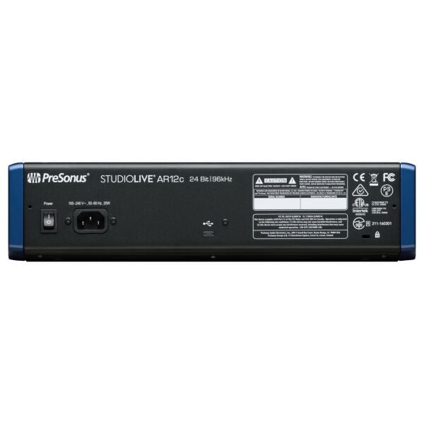 StudioLive AR12c 12 Kanal Analog Mikser (USB-C)