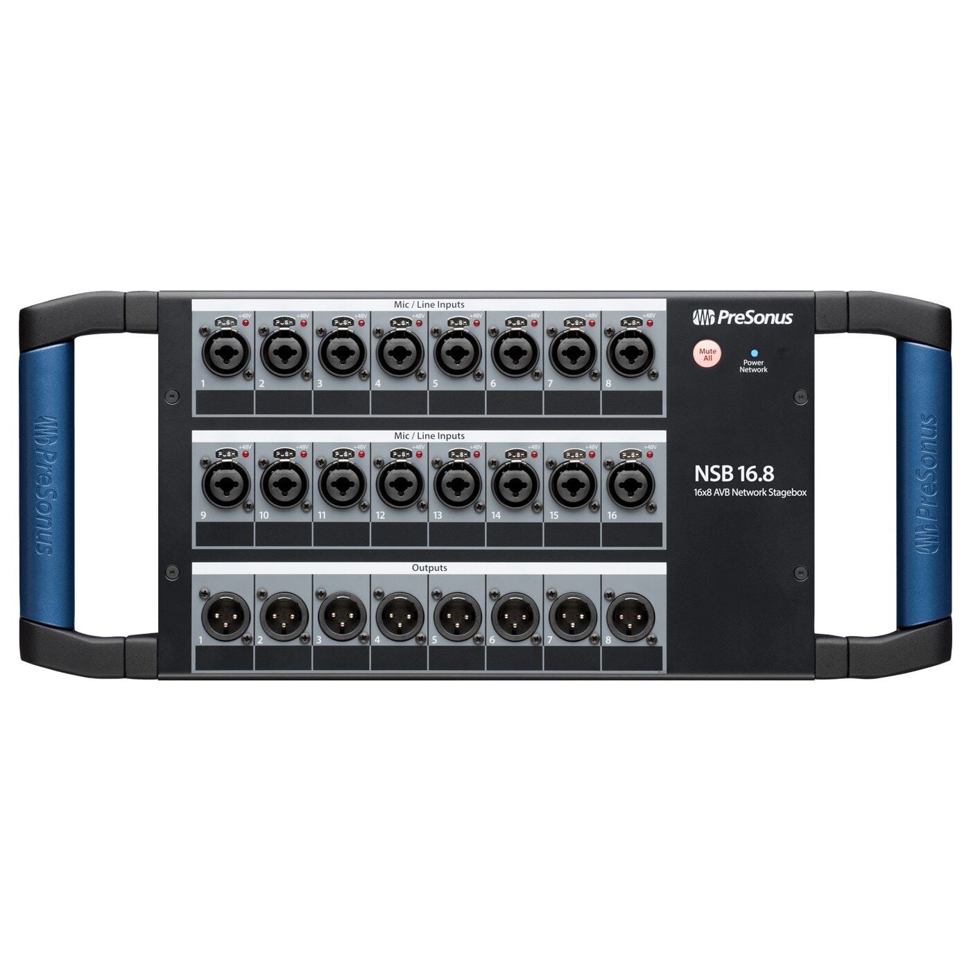 NSB 16.8 AVB Ağ Stage Box (16 Giriş / 8 Çıkış)