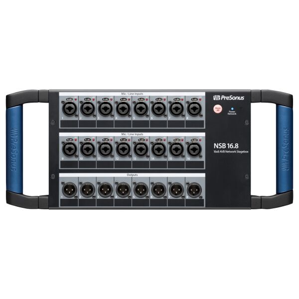NSB 16.8 AVB Ağ Stage Box (16 Giriş / 8 Çıkış)