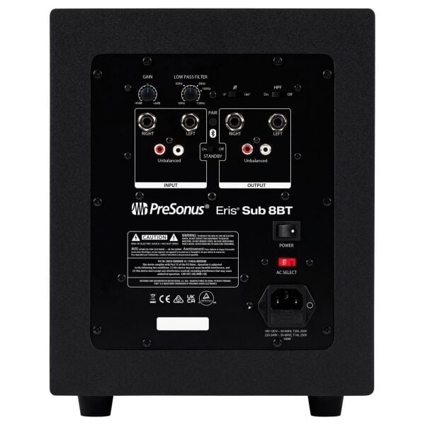Eris Sub 8BT Bluetooth Aktif Stüdyo Subwoofer – Siyah