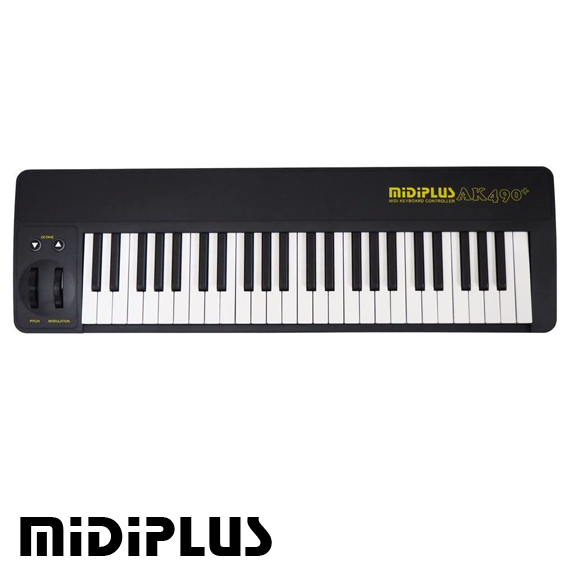 AK490+ (Black) Midi Klavye