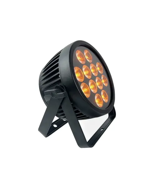 LUNA with case Bataryalı RGBWAUV LED Wash - Kasalı Set