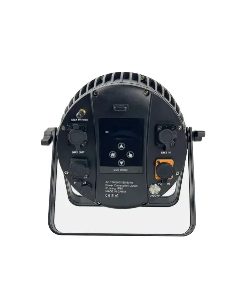 LUNA with case Bataryalı RGBWAUV LED Wash - Kasalı Set