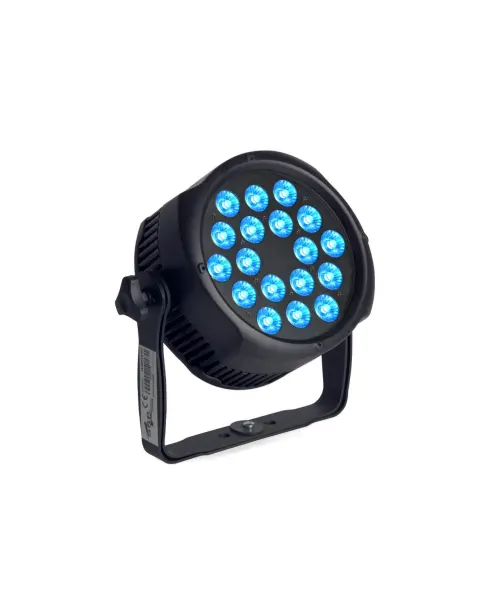 SLIM PAR18 WP V2 18x10 Watt RGBWAUV IP65 Slim LED Par V2