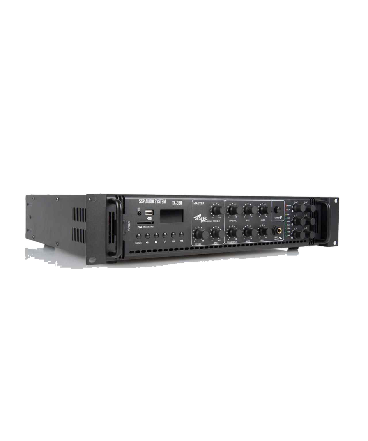 TA350 350 Watt 6 Bölgeli 100V Anons Amfisi USB Bluetooth FM