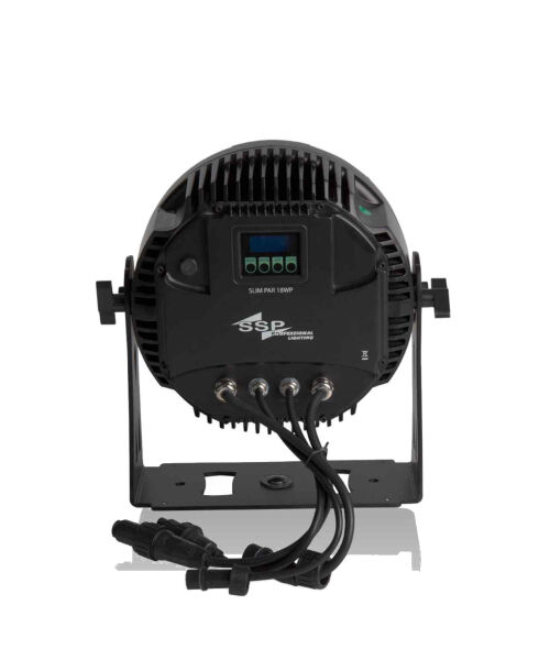 SLIM PAR18WP 18x12 Watt RGBWAUV IP65 Slim LED Par