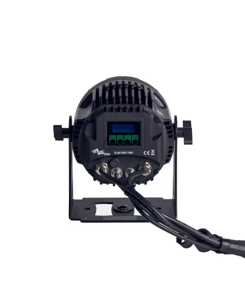 SLIM PAR7WP 7x12 Watt RGBWAUV IP65 Slim LED Par