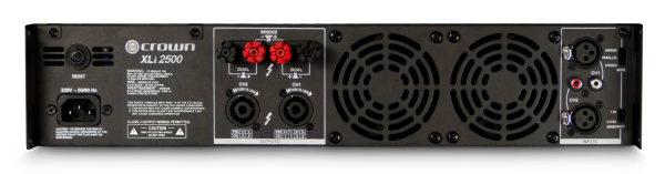 XLI 2500 2x750 Watt Power Amfi