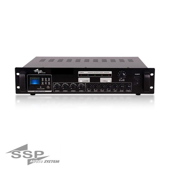 PA 1240 240 Watt 100V Anons Amfisi USB MP3 3 Mikrofon Girişli