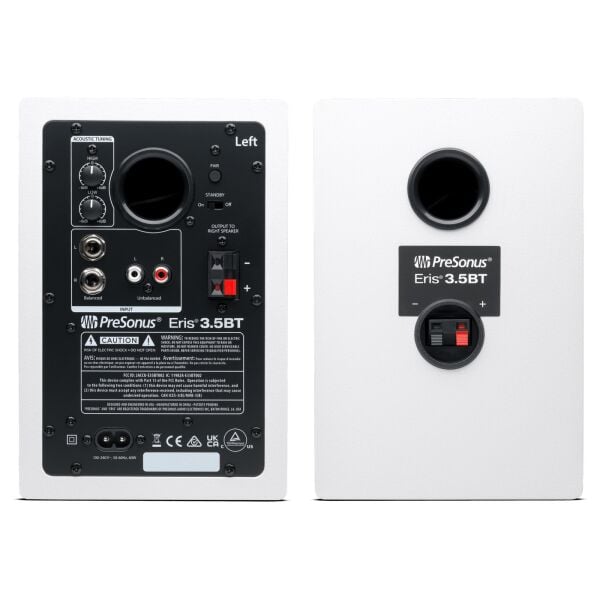 Eris 3.5BT 2. Nesil Bluetooth Aktif Stüdyo Monitörü (Çift) – Siyah