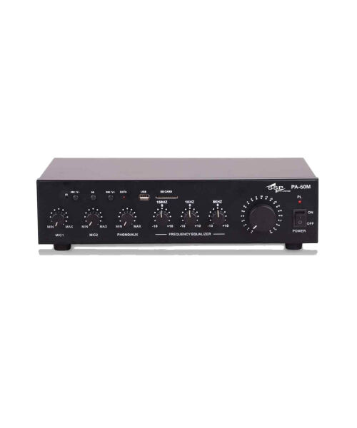 PA 60 60 Watt Kompakt 100V Anons Amfisi USB MP3