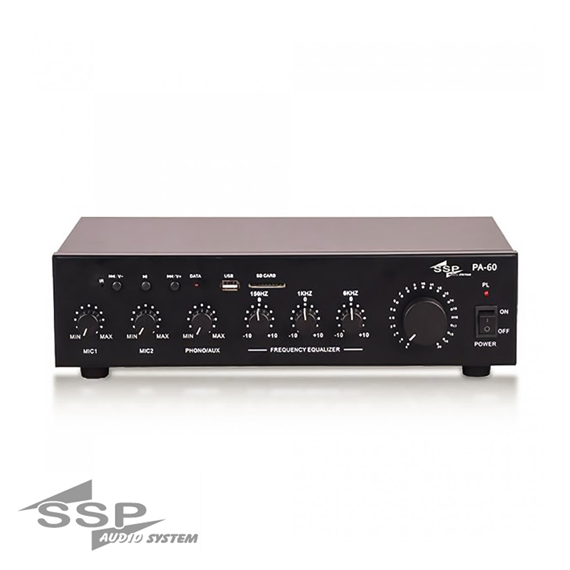 PA60 60 Watt Trafolu Amfi