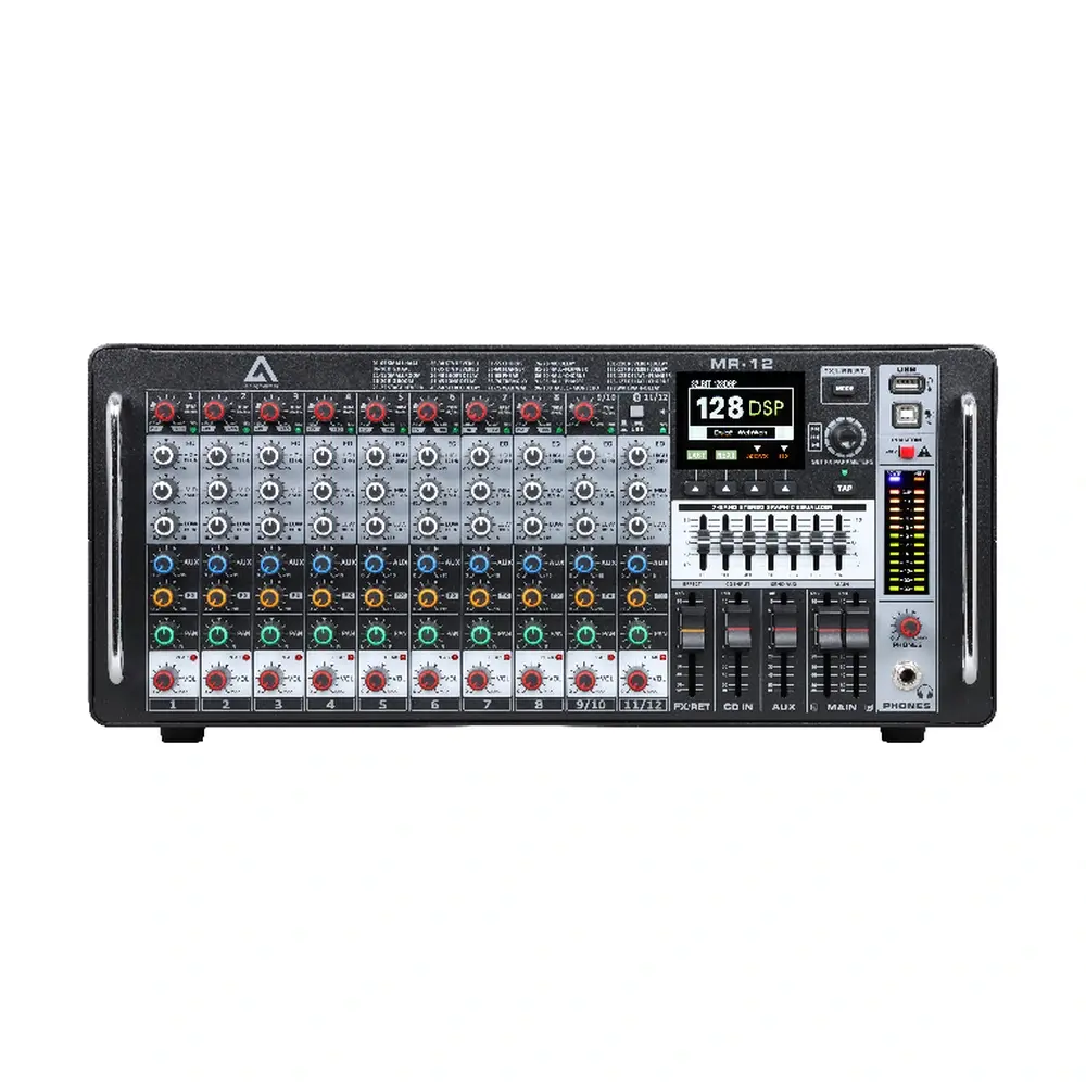 MR-12 12 Kanal Mikser-Rack Montaj