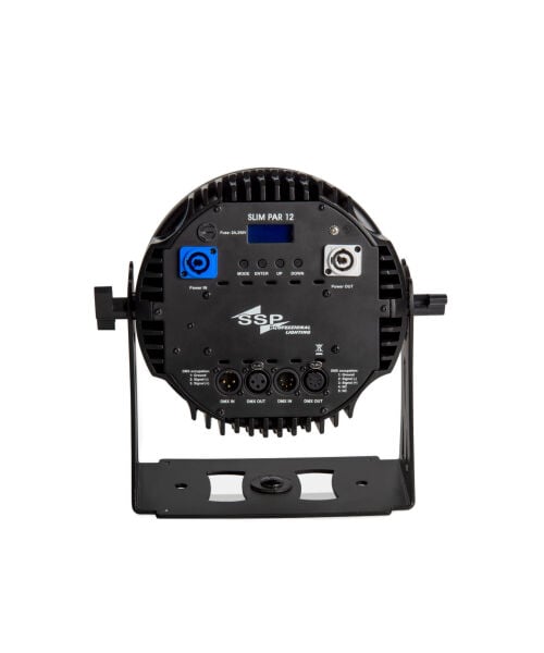 SLIM PAR12 12'li RGBWA+UV 6in1 LED Par