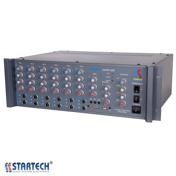 COOPER REV/300 USB 300 Watt Amfi Mikser