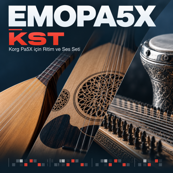 EMOPA5X Korg Pa5X Ritim ve Ses Paketi