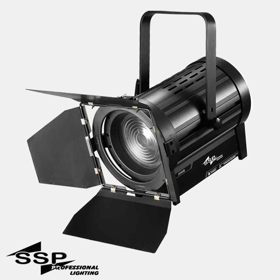 SOLAR FRS250CW 250 Watt Soğuk Beyaz LED Fresnel (Manuel Zoom)