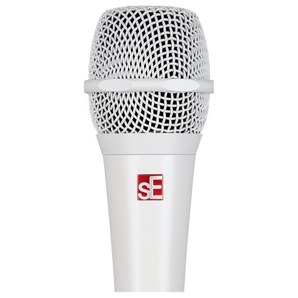 V7 Süperkardioid Dinamik Vokal Mikrofonu – Beyaz