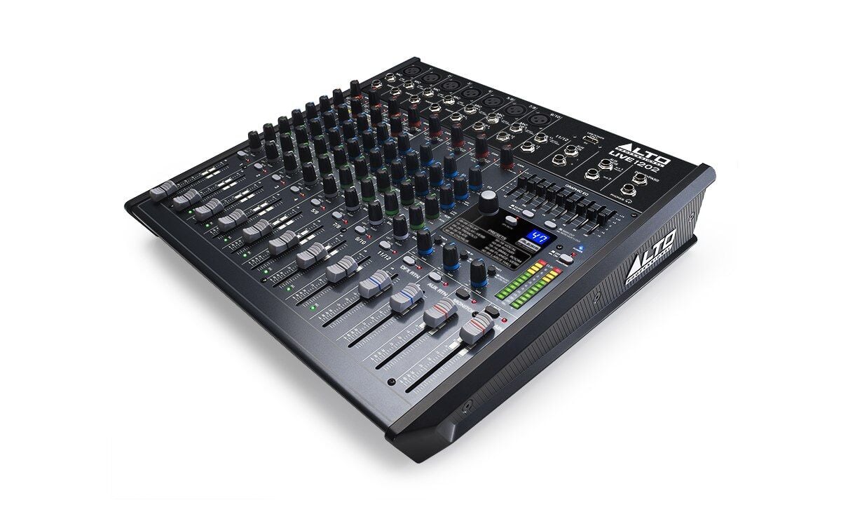 Live 1202 12 Kanal Efektli USB Analog Mikser